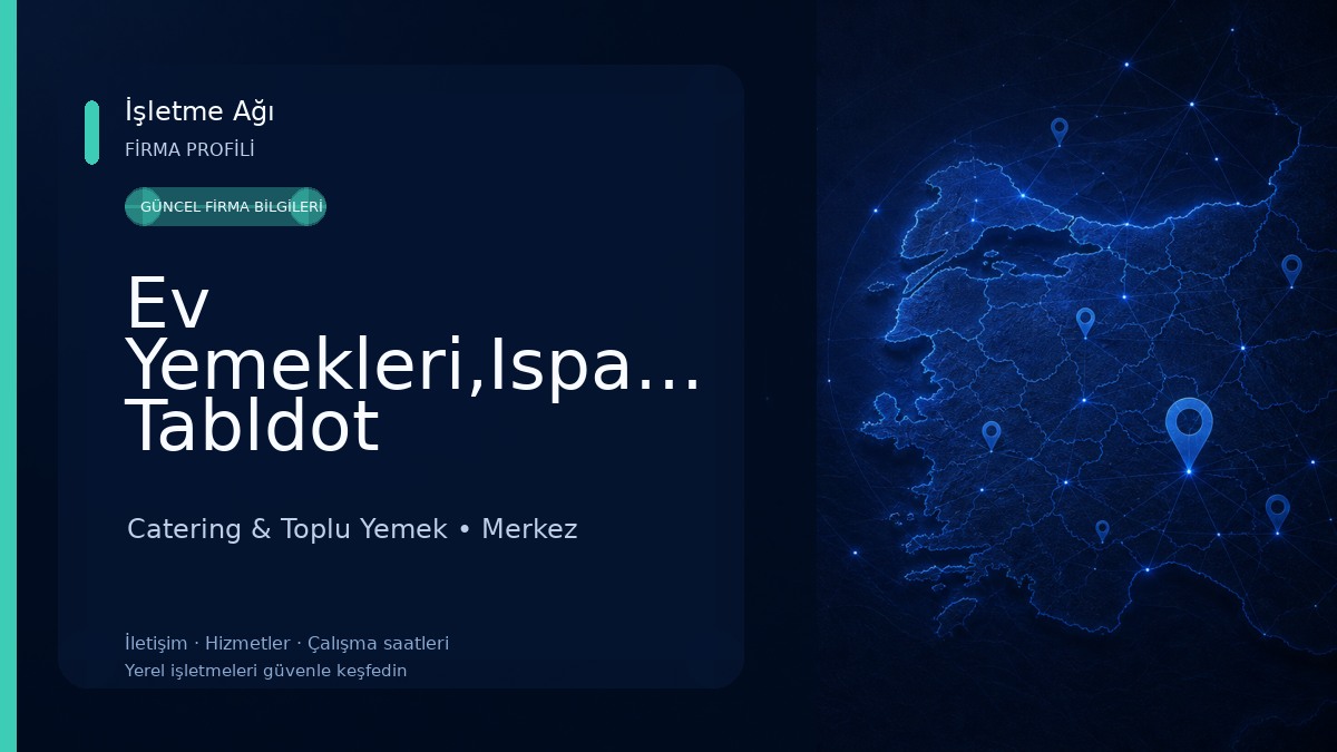Ev Yemekleri,Isparta Tabldot