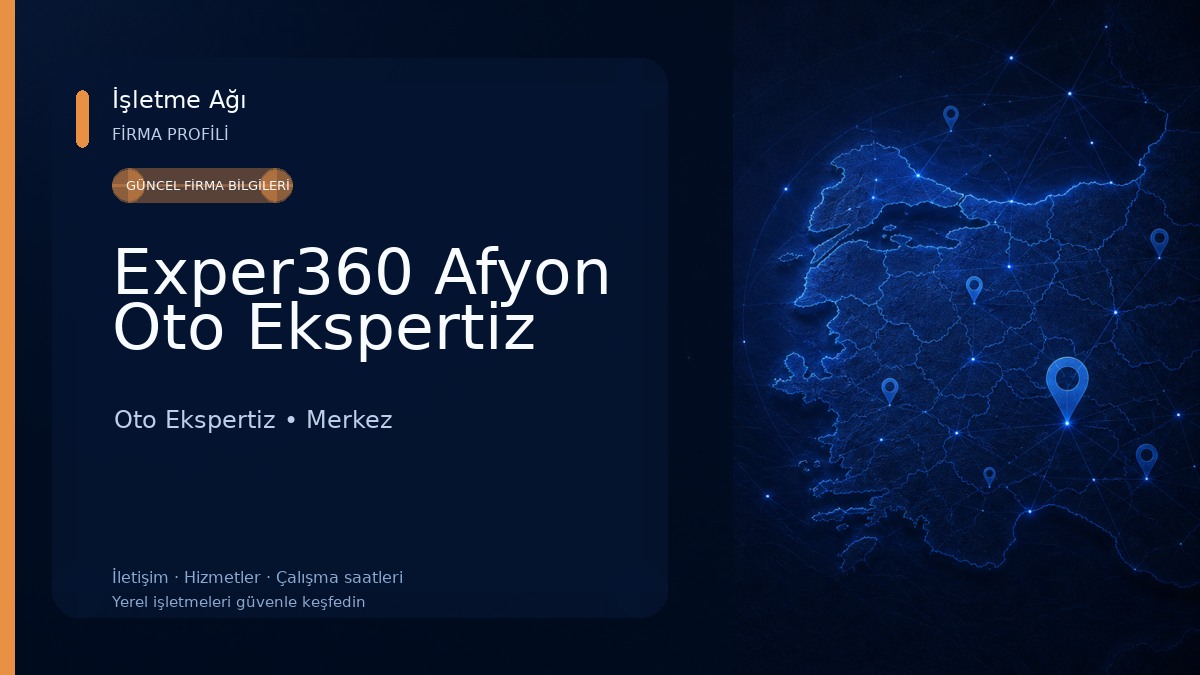 Exper360 Afyon Oto Ekspertiz Oto Ekspertiz