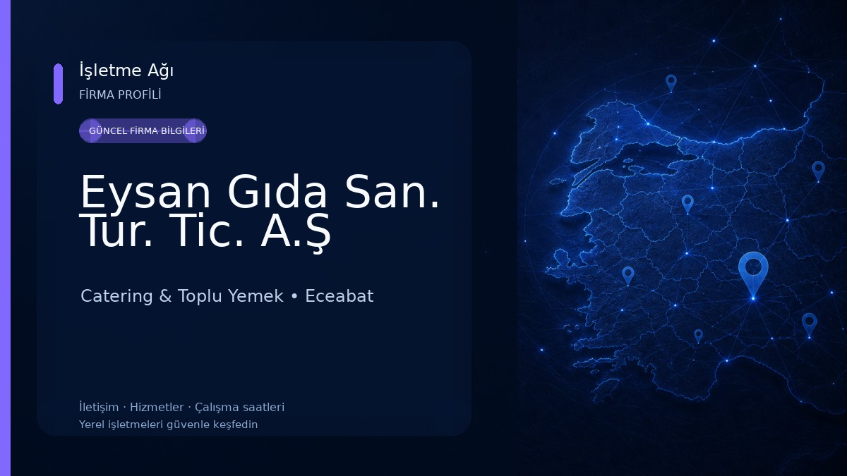 Eysan Gıda San. Tur. Tic. A.Ş