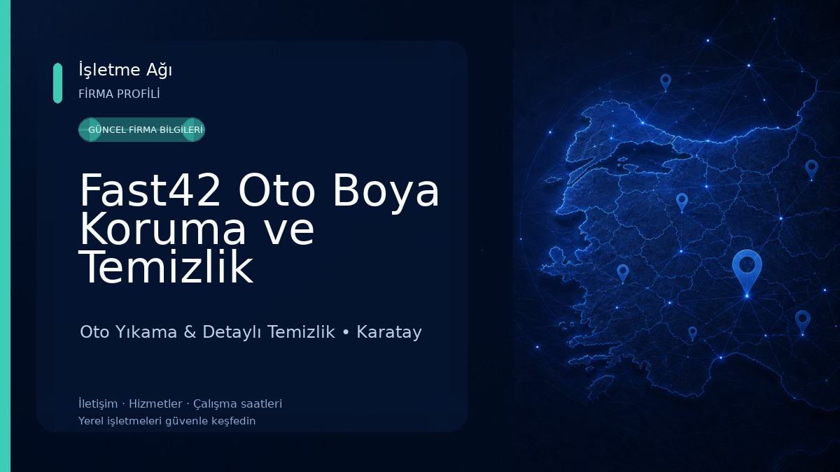 Fast42 Oto Boya Koruma ve Temizlik Sistemleri Cam filmi Seramik Kaplama Boya Koruma Oto Yıkama & Detaylı Temizlik