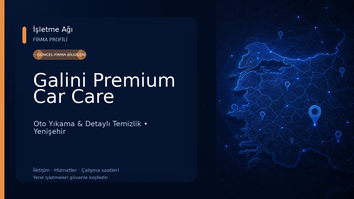 Galini Premium Car Care Oto Yıkama & Detaylı Temizlik