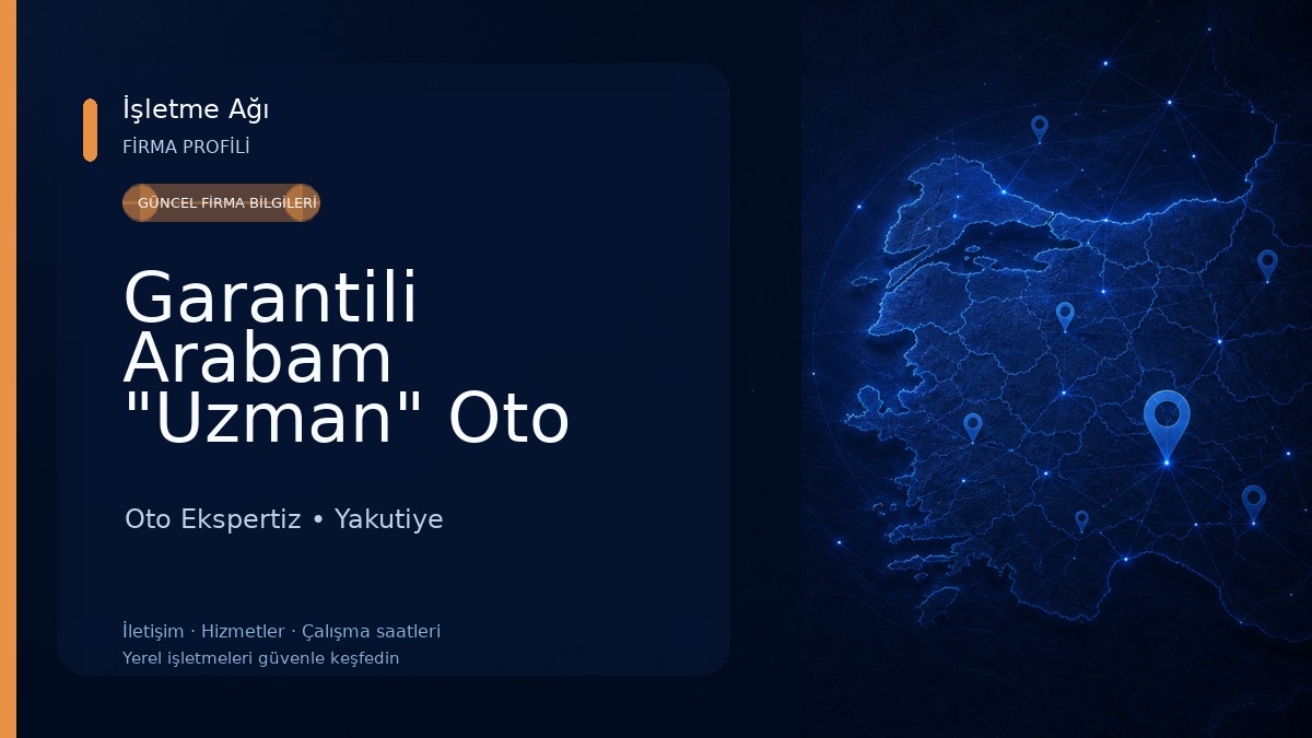 Garantili Arabam "Uzman" Oto Ekspertiz