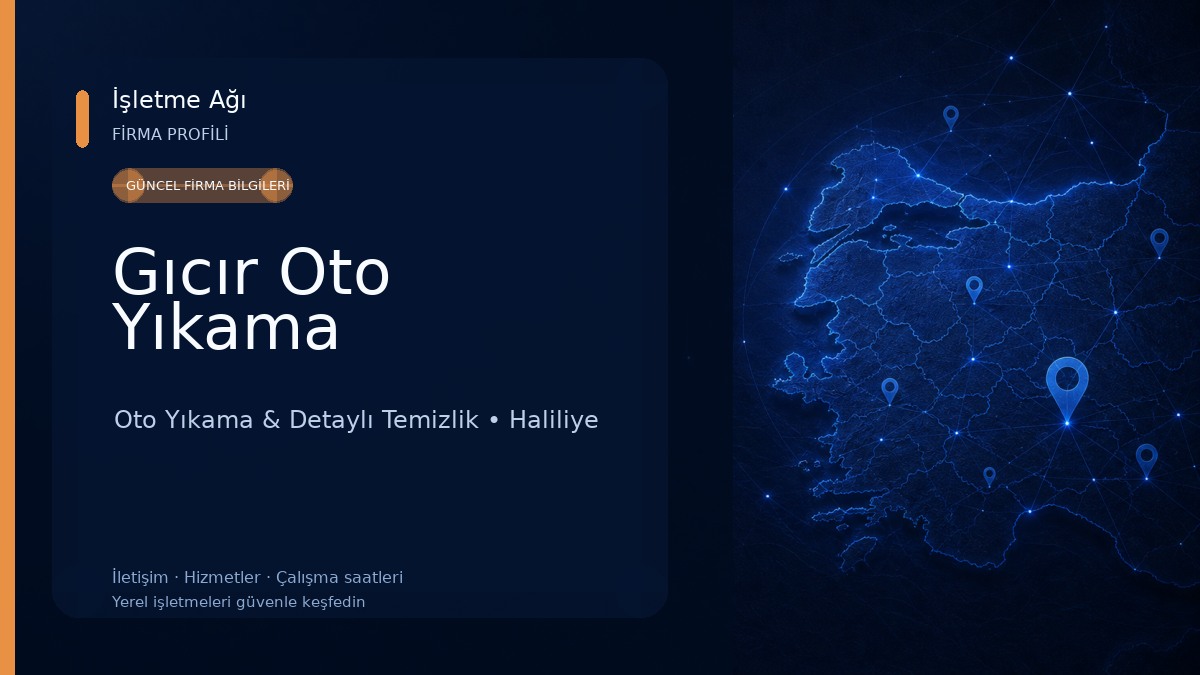 Gıcır Oto Yıkama Oto Yıkama & Detaylı Temizlik