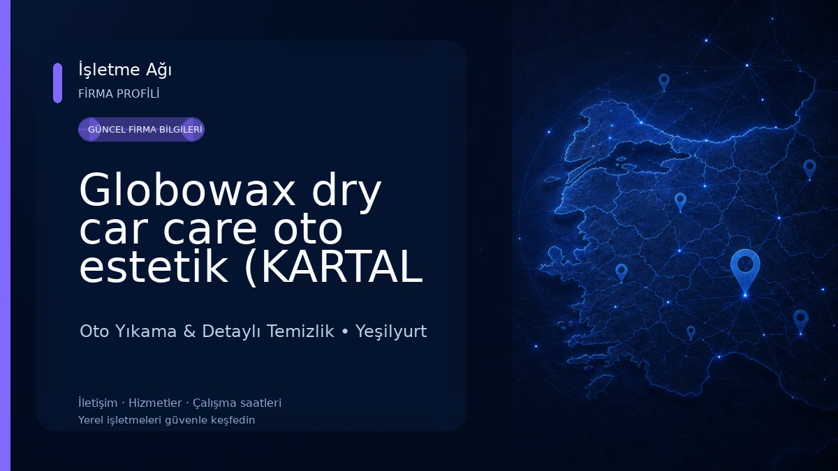 Globowax dry car care oto estetik (KARTAL AUTO DETAİLİNG
