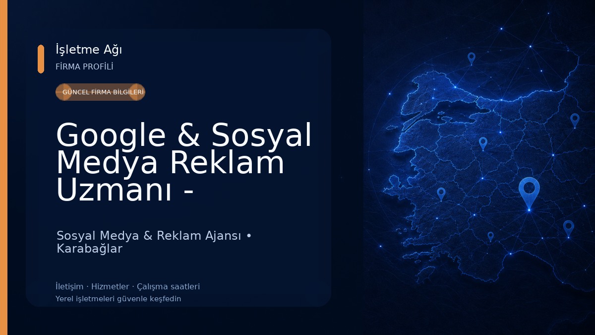 Google & Sosyal Medya Reklam Uzmanı - Yalnızoğlu Dijital Pazarlama Ajansı Sosyal Medya & Reklam Ajansı