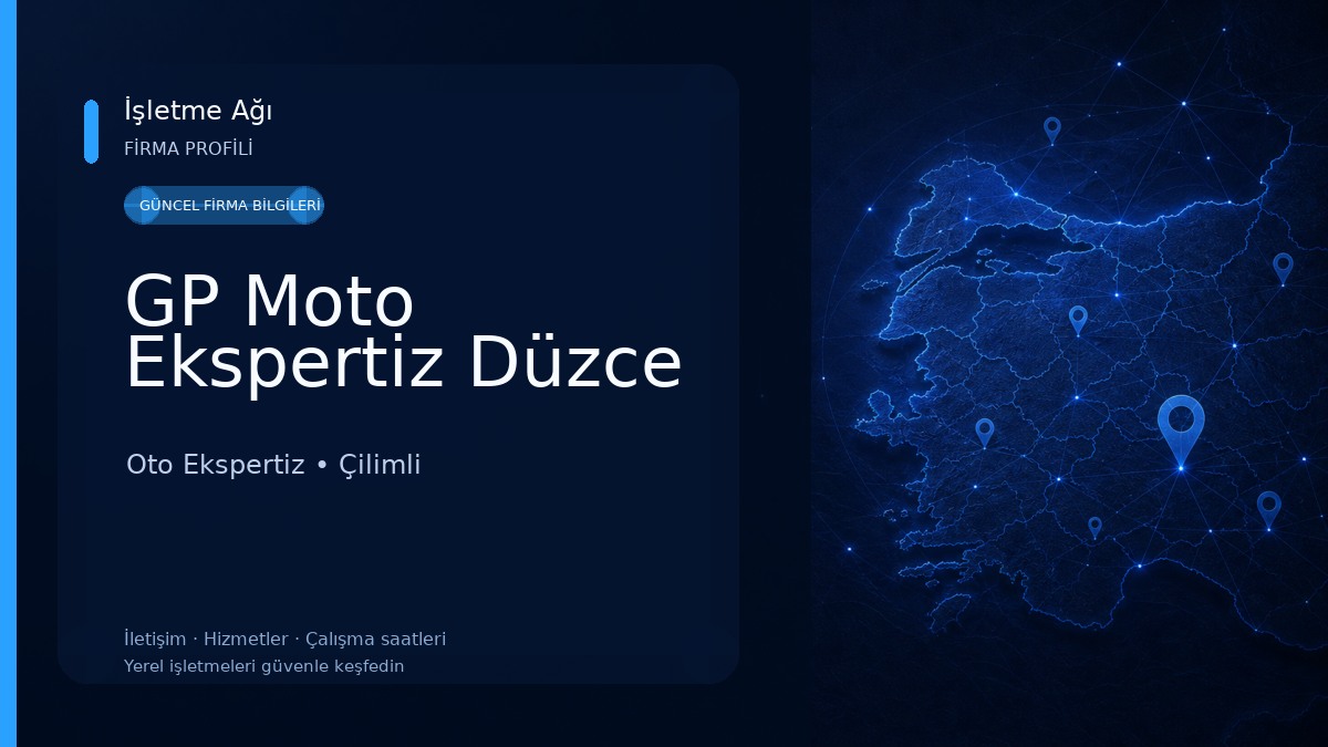 GP Moto Ekspertiz Düzce Oto Ekspertiz