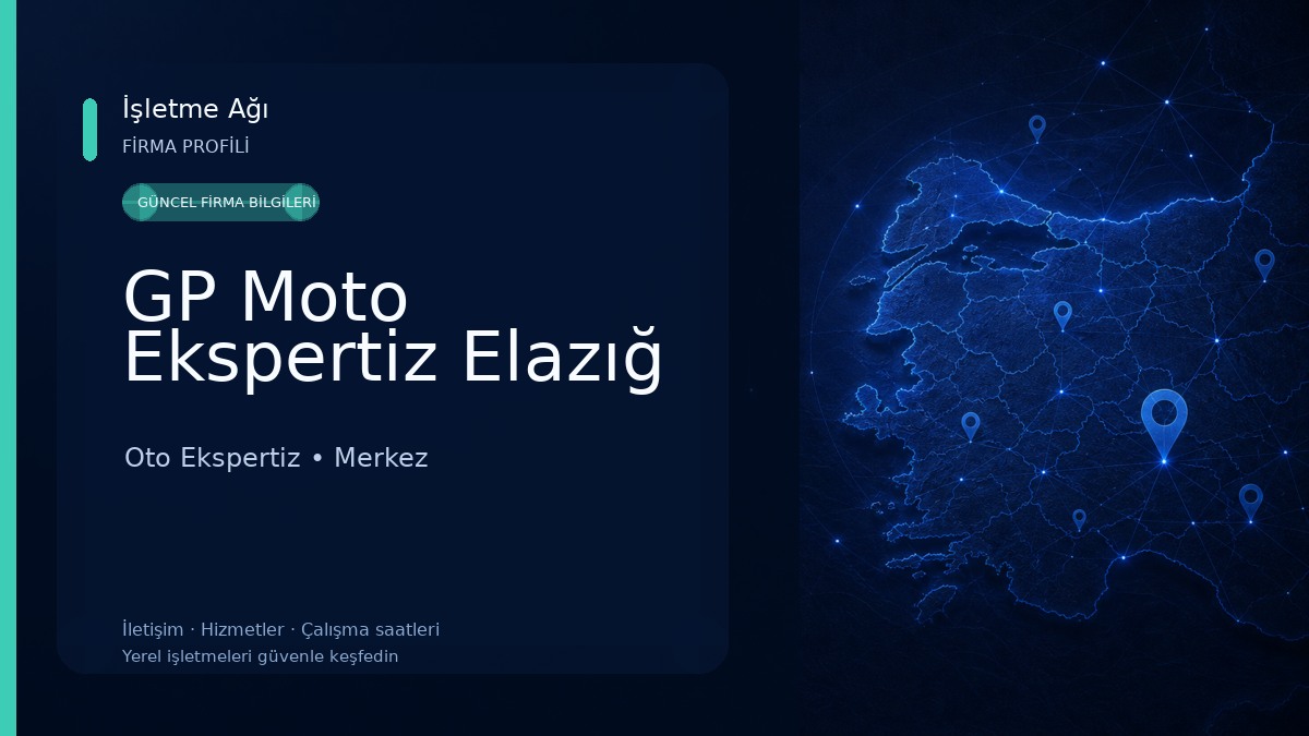 GP Moto Ekspertiz Elazığ Oto Ekspertiz