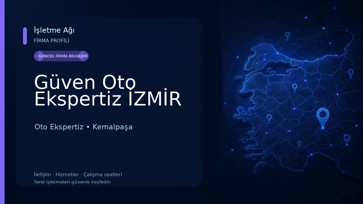 Güven Oto Ekspertiz İZMİR Oto Ekspertiz