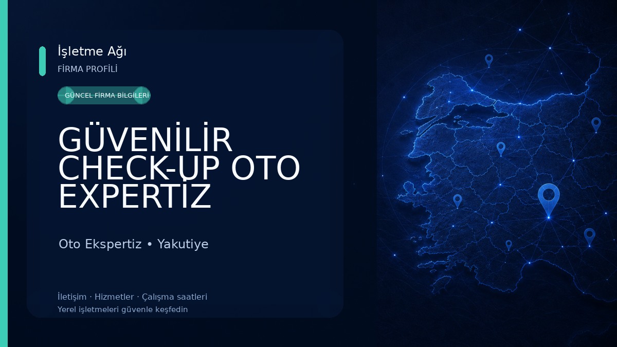 GÜVENİLİR CHECK-UP OTO EXPERTİZ ERZURUM Oto Ekspertiz