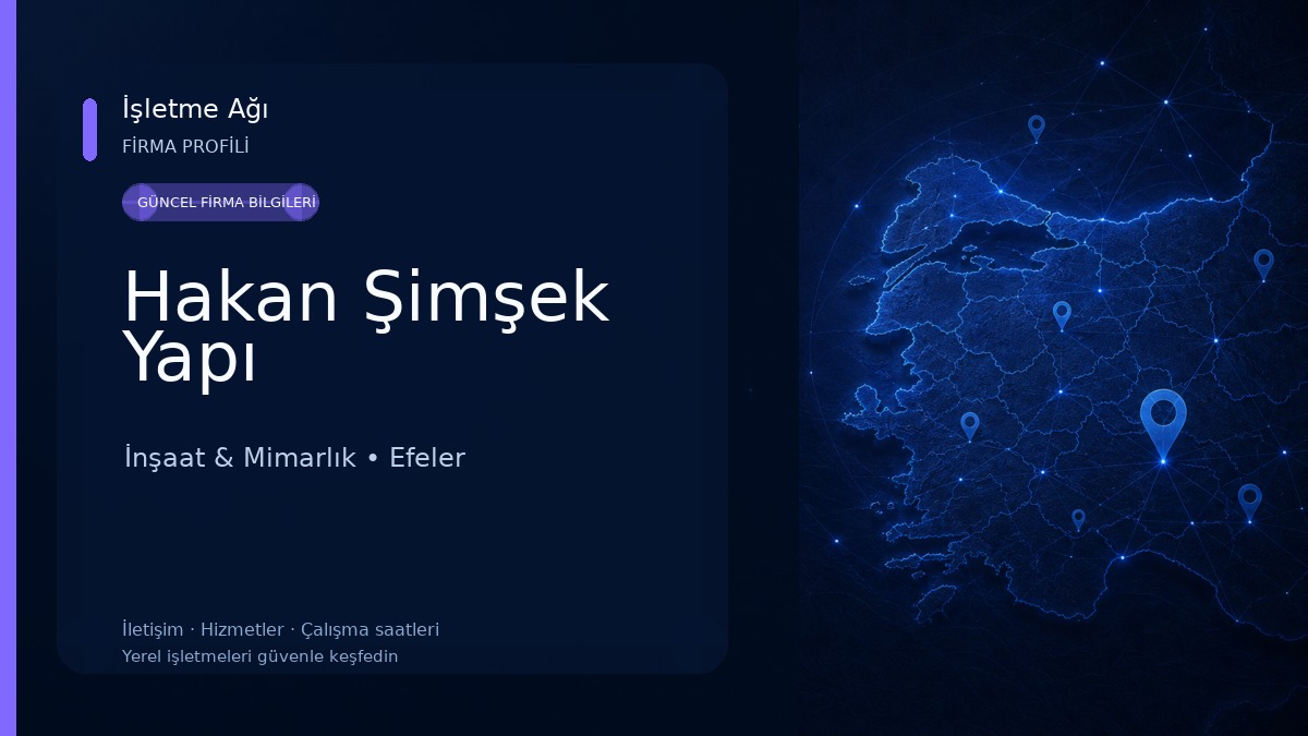 Hakan Şimşek Yapı İnşaat & Mimarlık