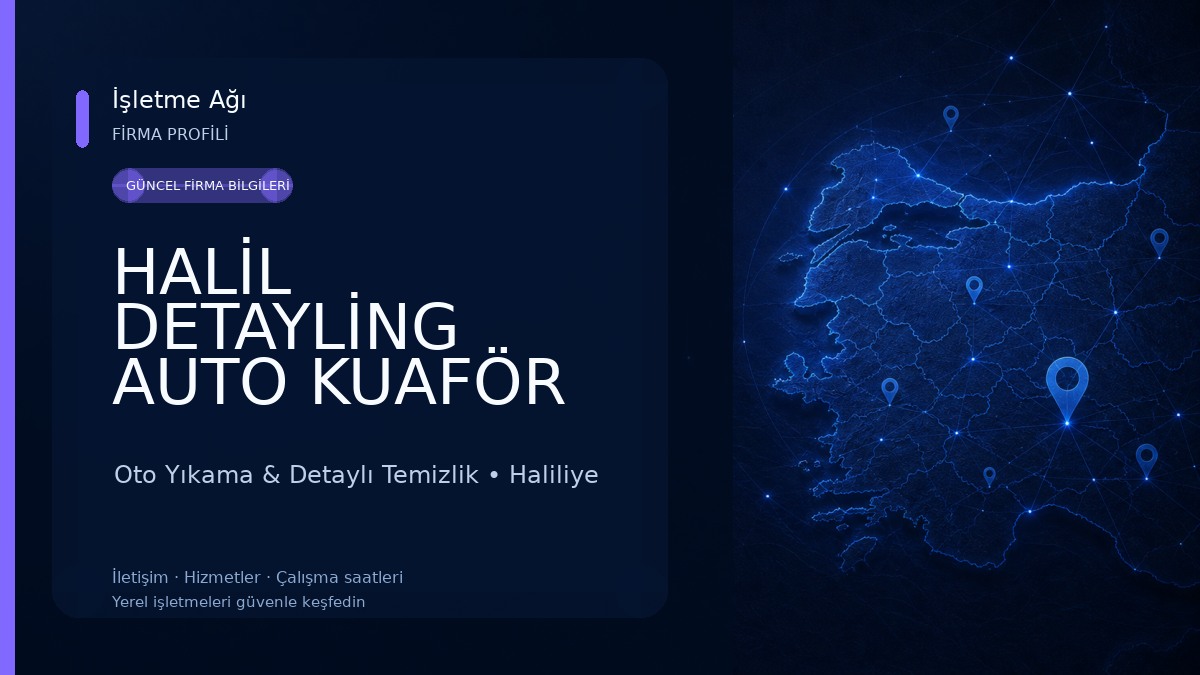 HALİL DETAYLİNG AUTO KUAFÖR SALONU 👑
