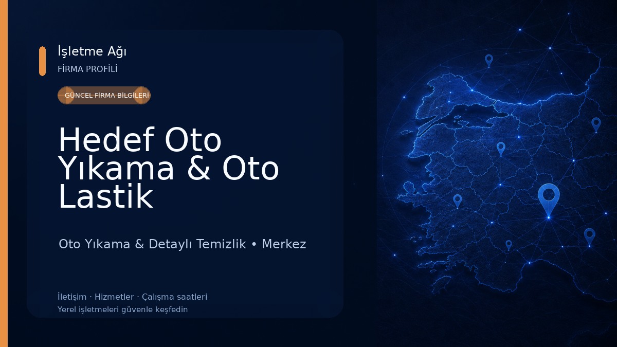Hedef Oto Yıkama & Oto Lastik