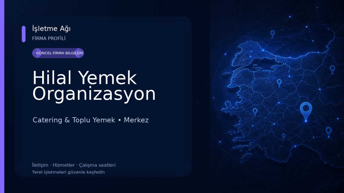 Hilal Yemek Organizasyon