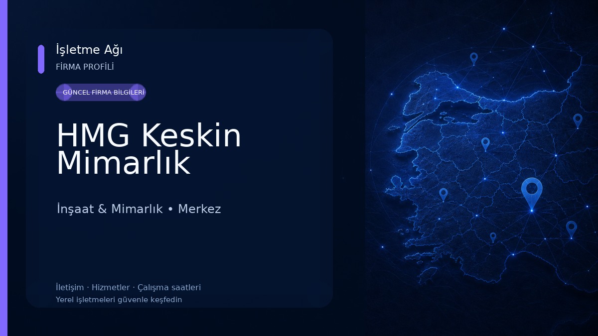HMG Keskin Mimarlık İnşaat & Mimarlık