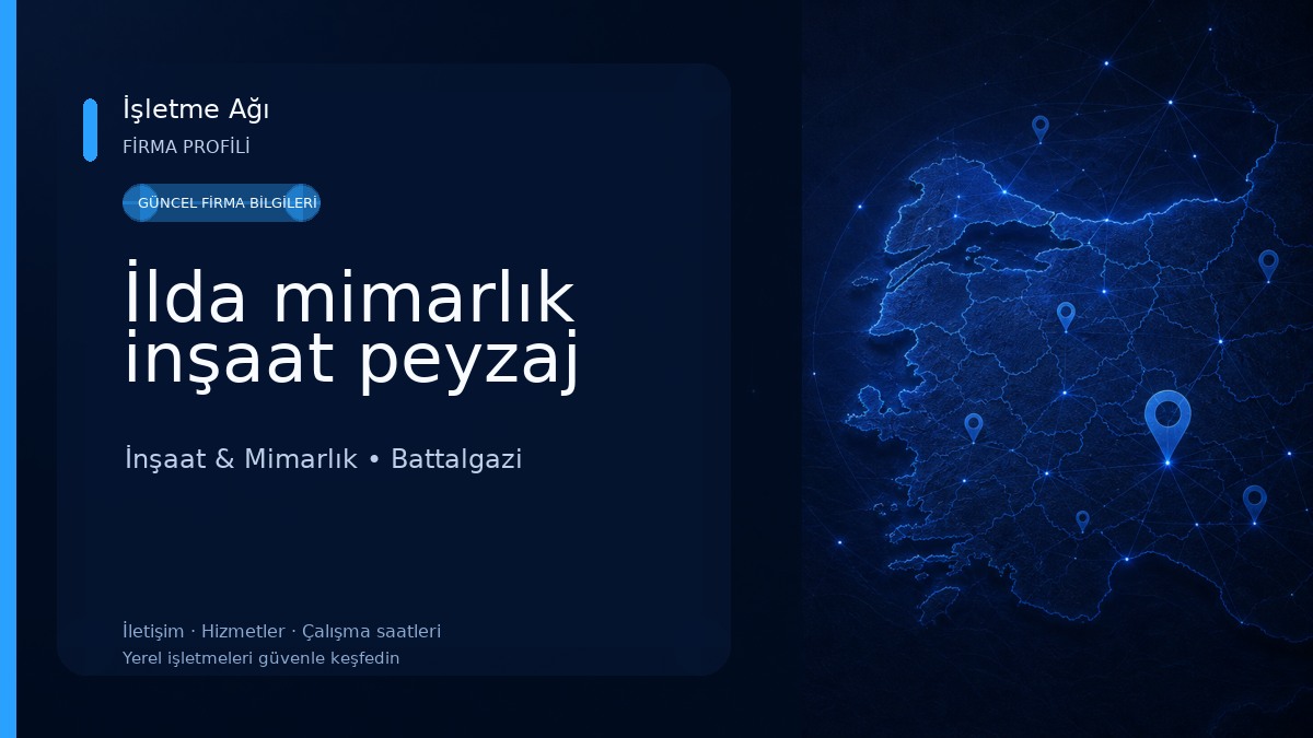 İlda mimarlık inşaat peyzaj İnşaat & Mimarlık