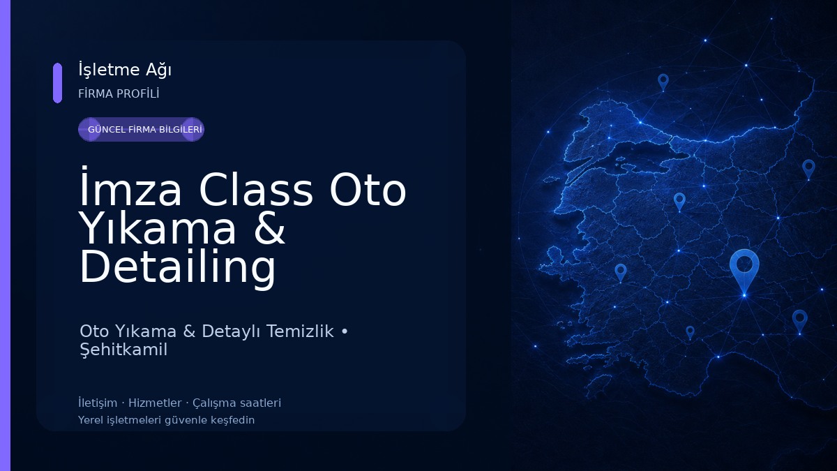 İmza Class Oto Yıkama & Detailing
