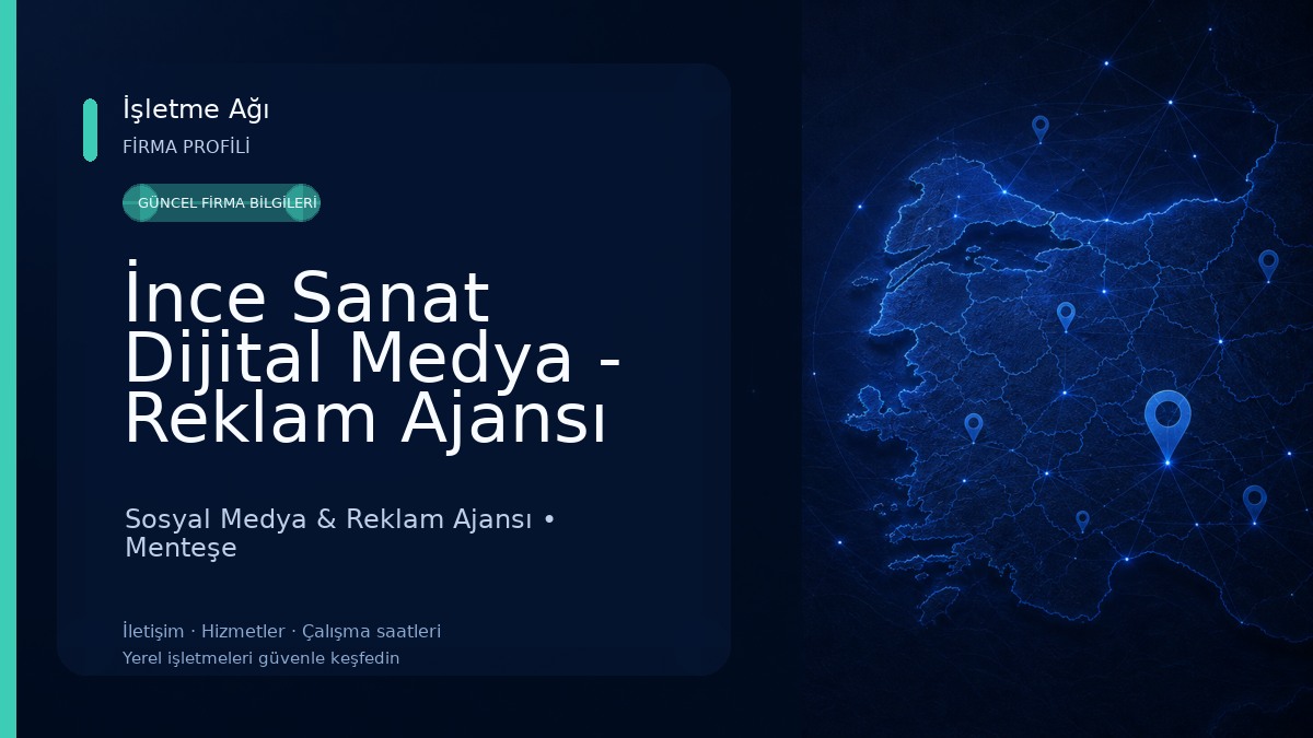 İnce Sanat Dijital Medya - Reklam Ajansı Sosyal Medya & Reklam Ajansı