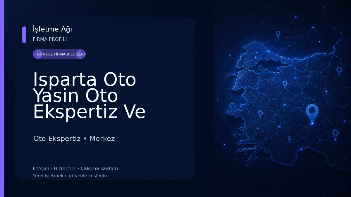 Isparta Oto Yasin Oto Ekspertiz Ve Şanzıman Tamiri Hizmetleri