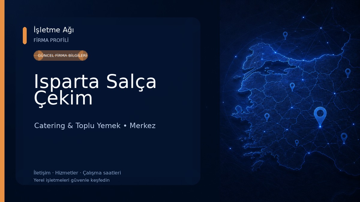 Isparta Salça Çekim
