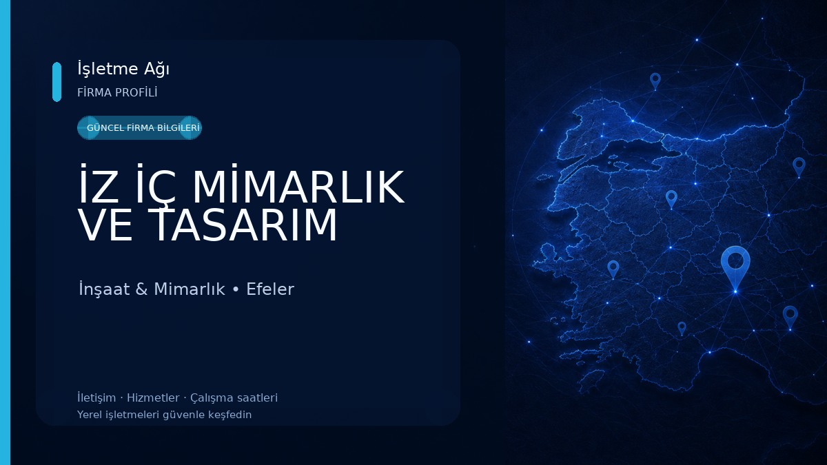 İZ İÇ MİMARLIK VE TASARIM İnşaat & Mimarlık