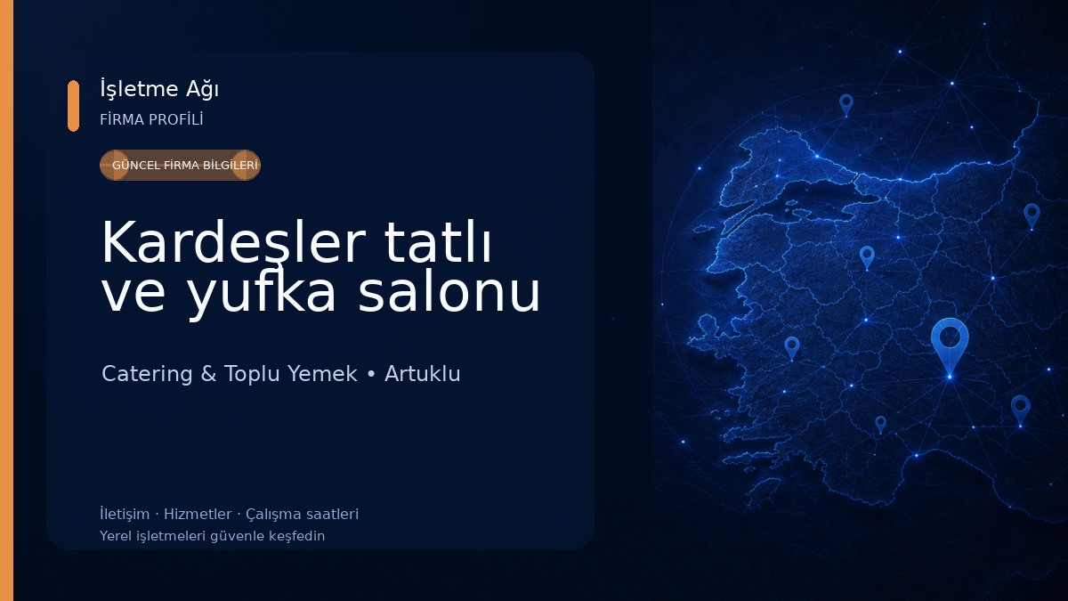 Kardeşler tatlı ve yufka salonu