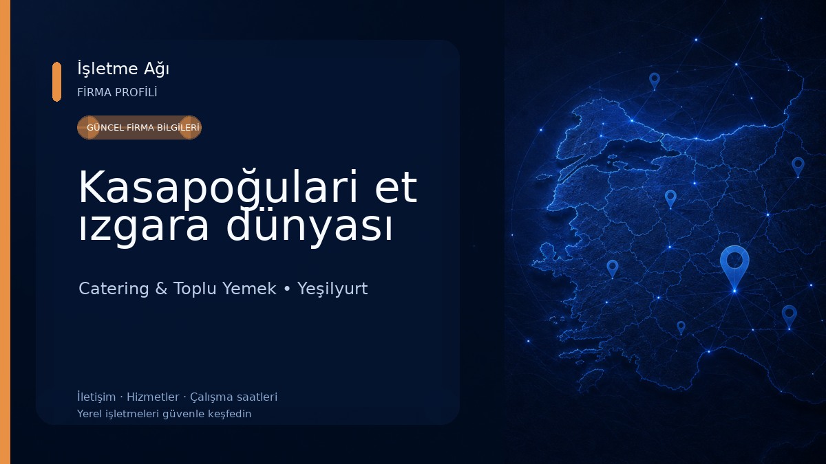 Kasapoğulari et ızgara dünyası