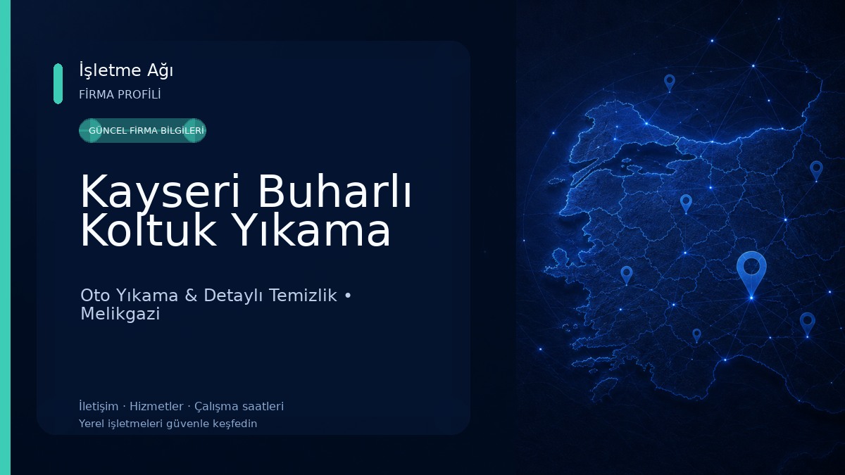 Kayseri Buharlı Koltuk Yıkama Oto Yıkama & Detaylı Temizlik