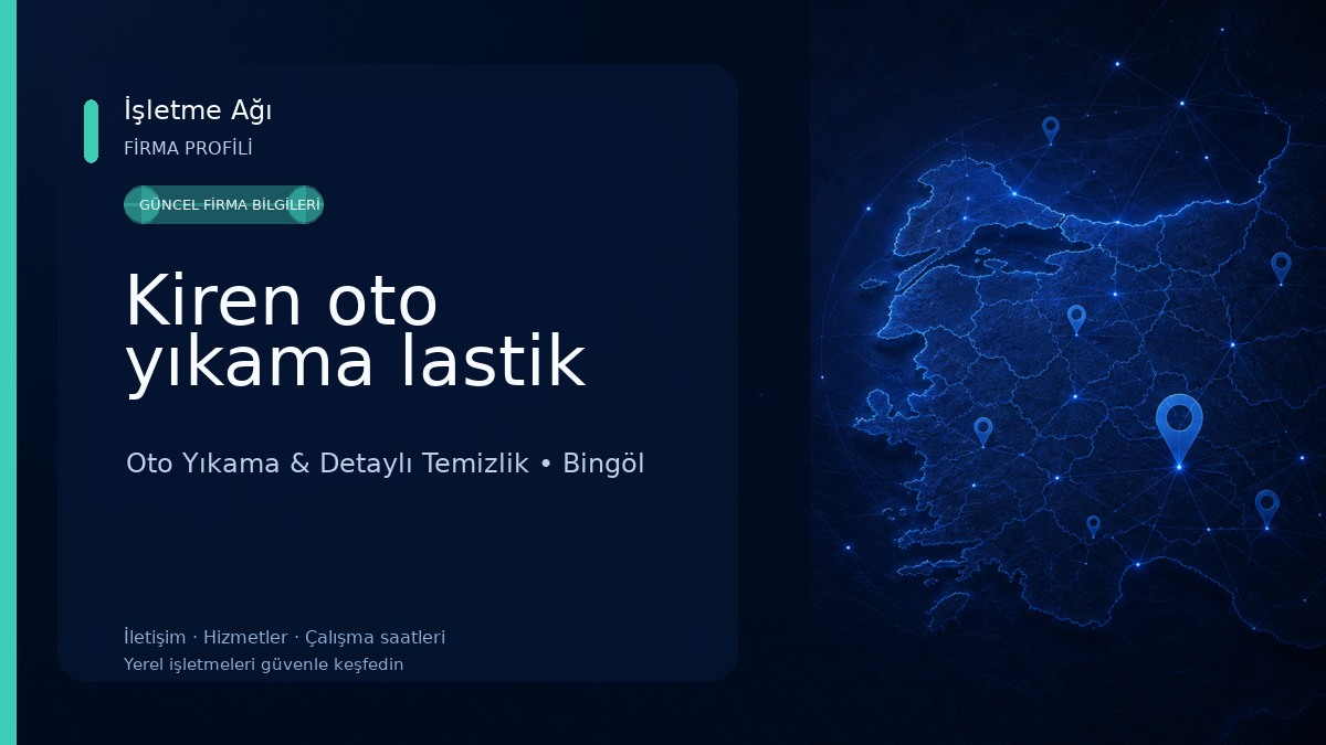 Kiren oto yıkama lastik