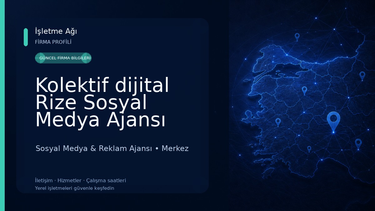 Kolektif dijital Rize Sosyal Medya Ajansı