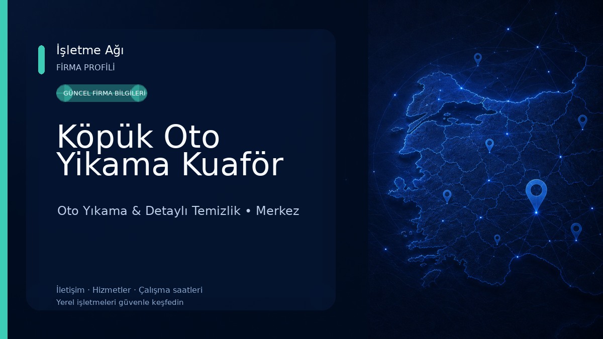 Köpük Oto Yikama Kuaför