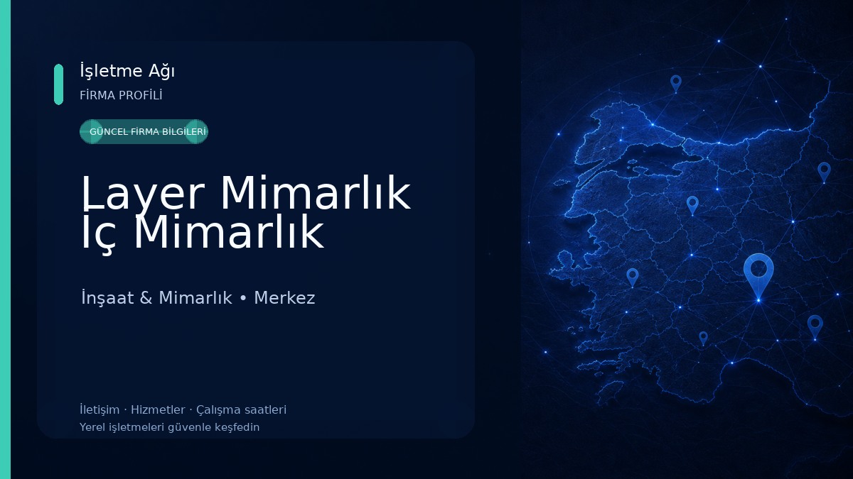 Layer Mimarlık İç Mimarlık