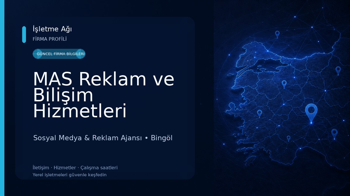 MAS Reklam ve Bilişim Hizmetleri Sosyal Medya & Reklam Ajansı