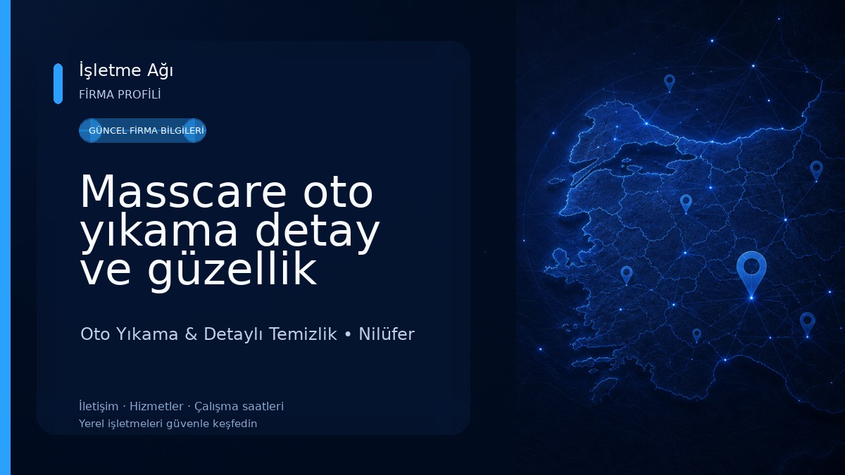 Masscare oto yıkama detay ve güzellik merkezi