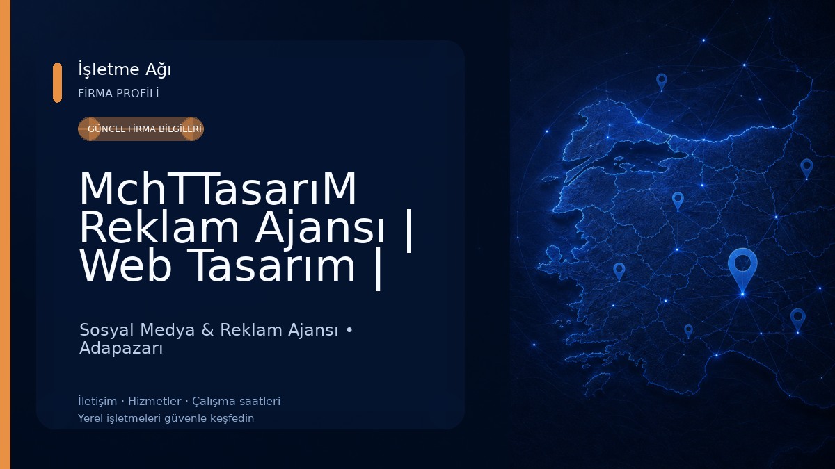 MchTTasarıM Reklam Ajansı | Web Tasarım | Sosyal Medya | Matbaa