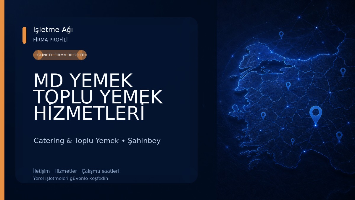MD YEMEK TOPLU YEMEK HİZMETLERİ