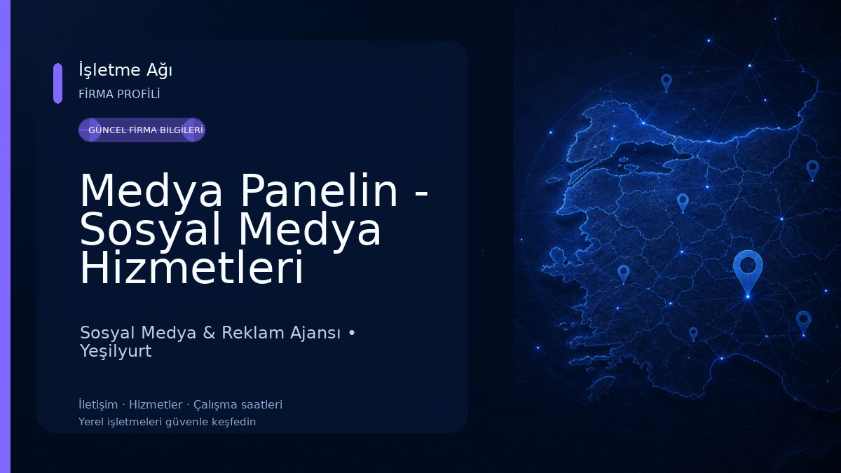 Medya Panelin - Sosyal Medya Hizmetleri Sosyal Medya & Reklam Ajansı