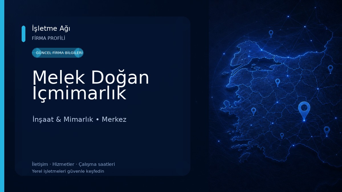Melek Doğan İçmimarlık