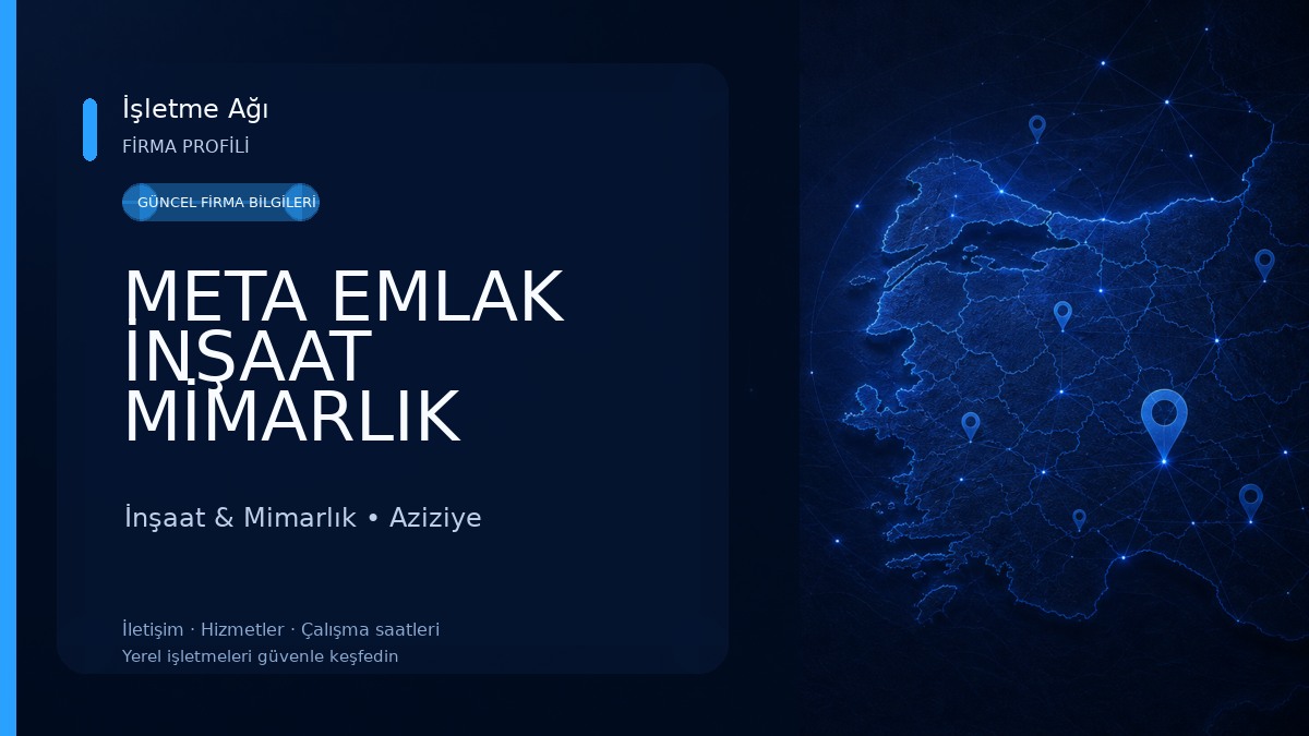 META EMLAK İNŞAAT MİMARLIK İnşaat & Mimarlık