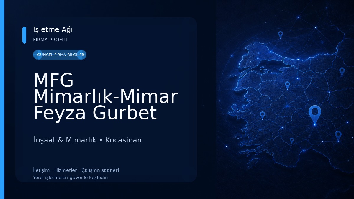 MFG Mimarlık-Mimar Feyza Gurbet