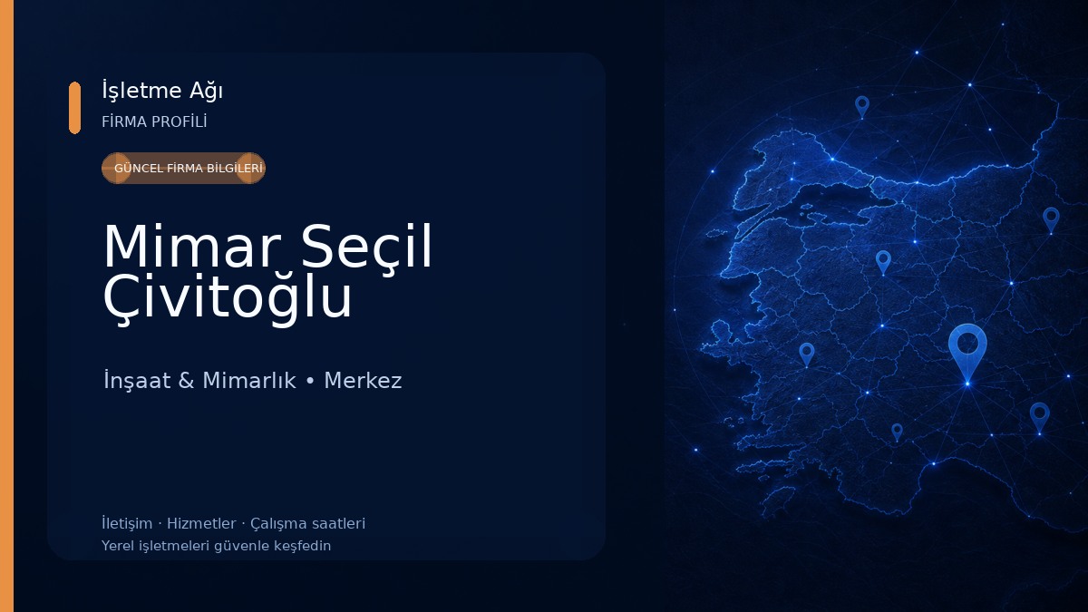 Mimar Seçil Çivitoğlu İnşaat & Mimarlık