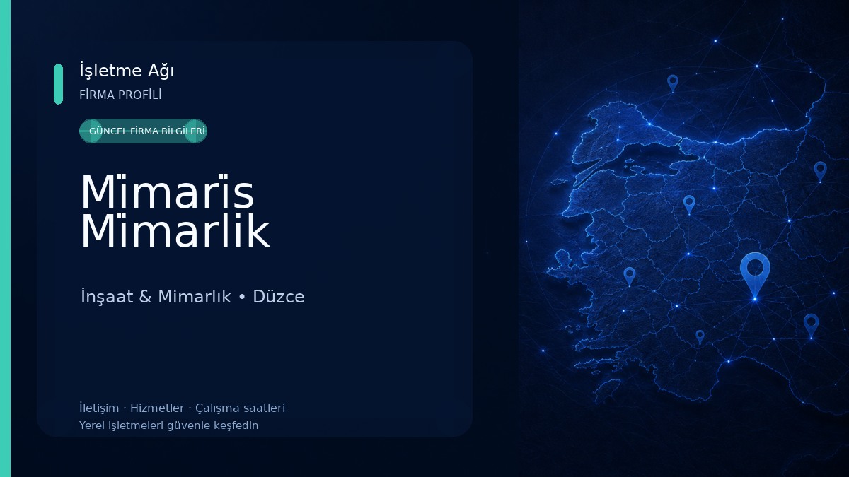 Mi̇mari̇s Mi̇marlik