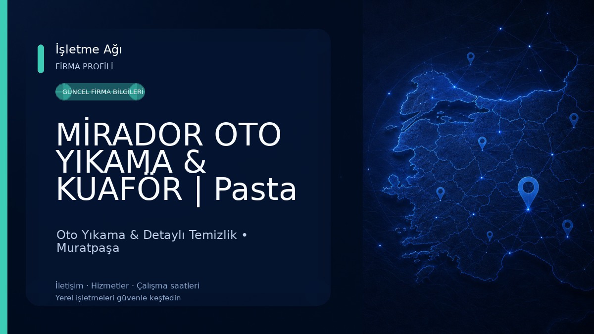 MİRADOR OTO YIKAMA & KUAFÖR | Pasta - Cila, Detaylı Temizlik, Far Temizliği, Seramik Koruma, Seramik Kaplama,