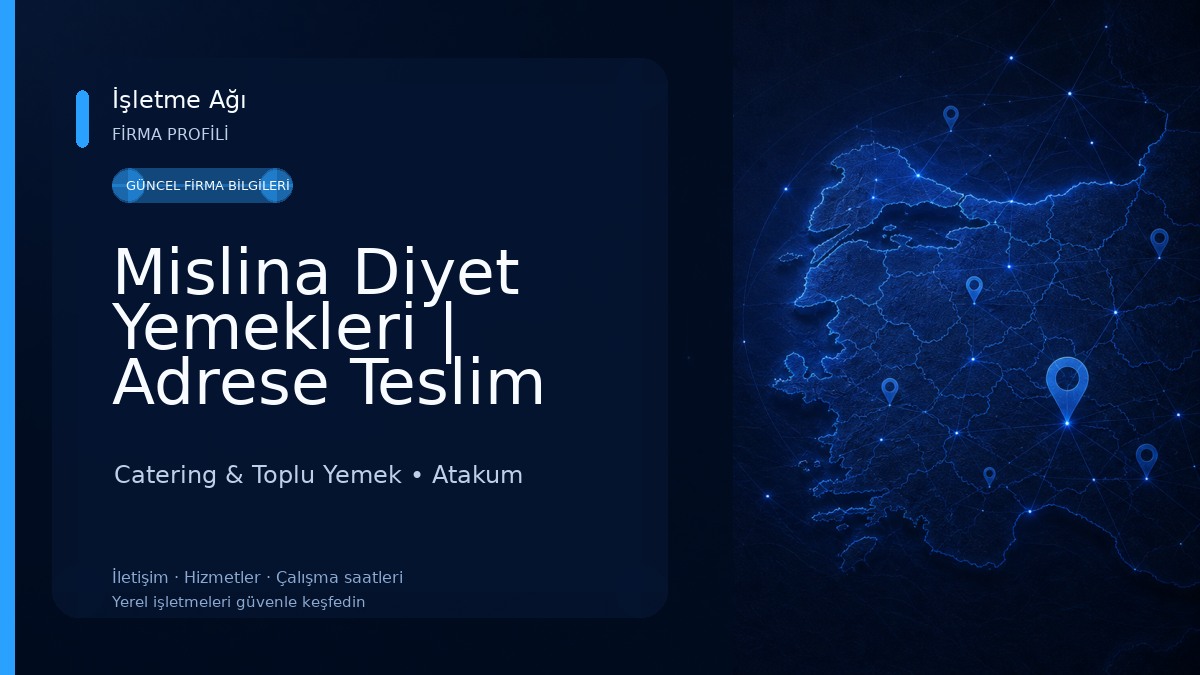Mislina Diyet Yemekleri | Adrese Teslim Diyet Yemek Catering & Toplu Yemek