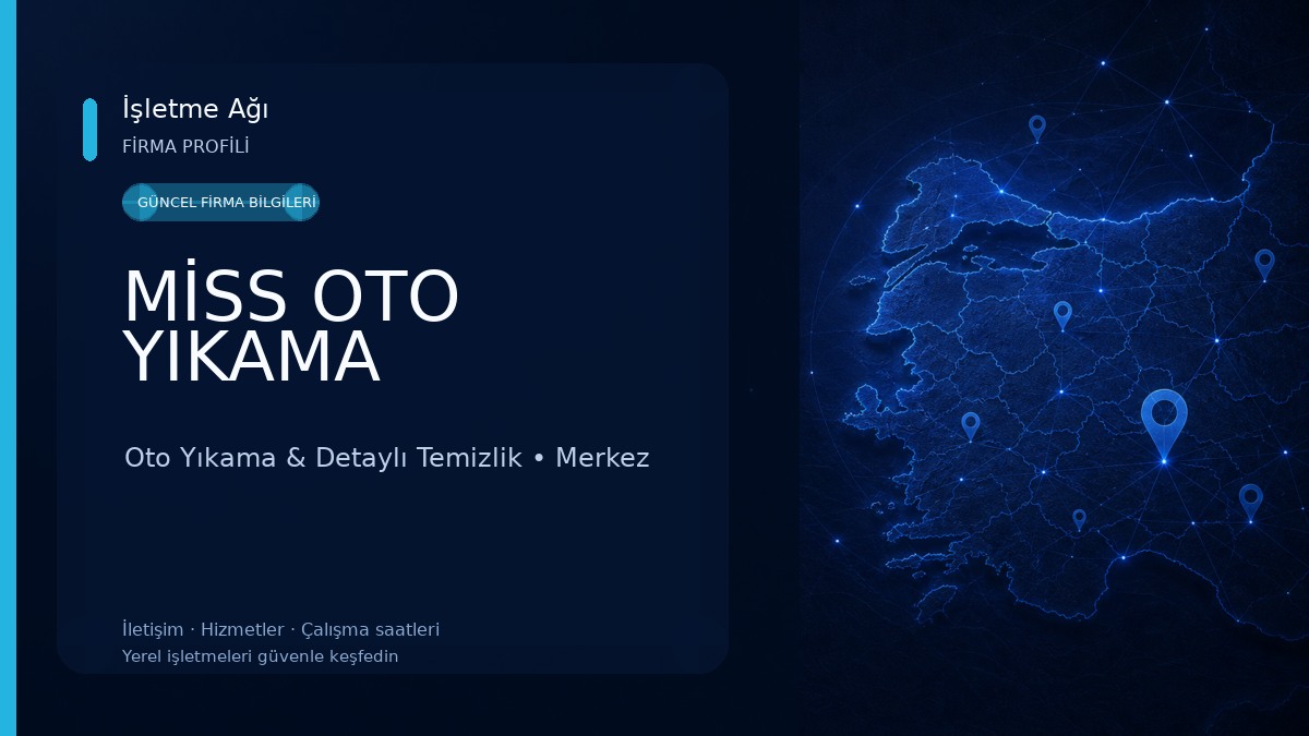 MİSS OTO YIKAMA Oto Yıkama & Detaylı Temizlik
