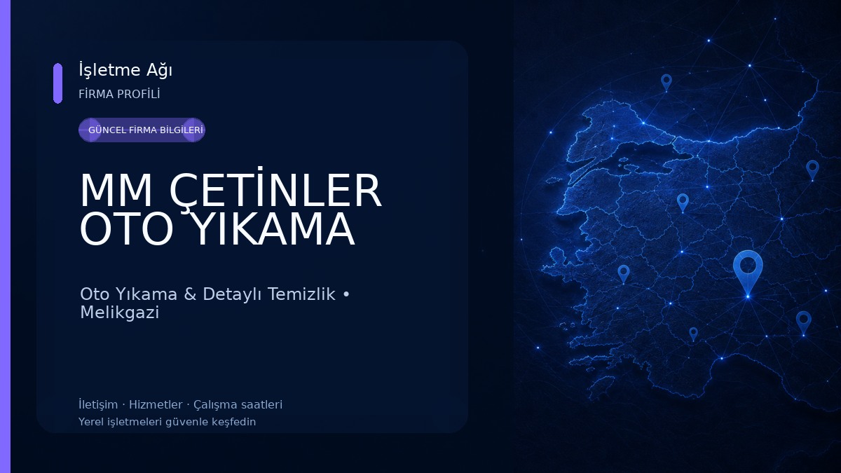 MM ÇETİNLER OTO YIKAMA Oto Yıkama & Detaylı Temizlik