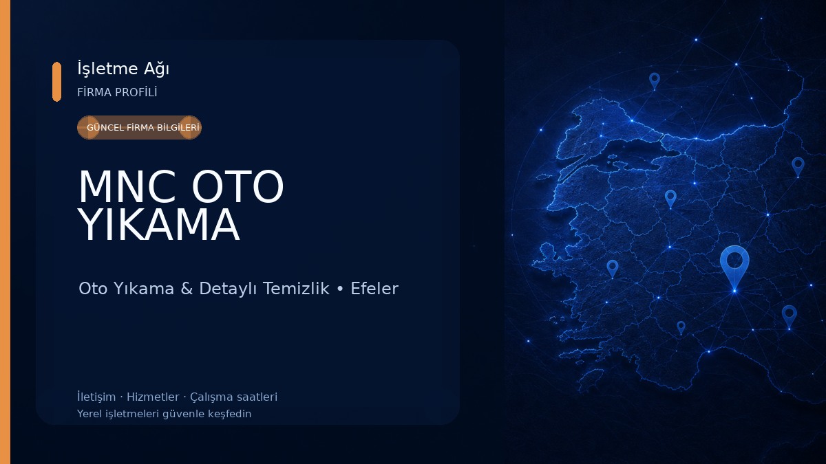 MNC OTO YIKAMA Oto Yıkama & Detaylı Temizlik