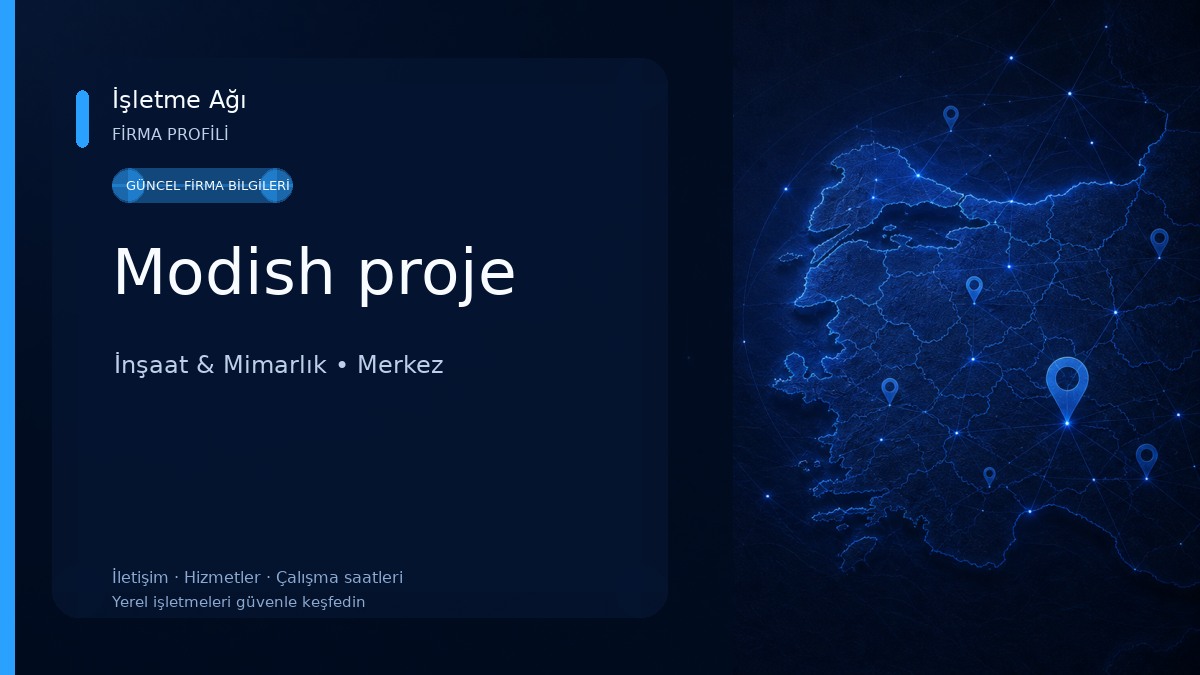 Modish proje İnşaat & Mimarlık