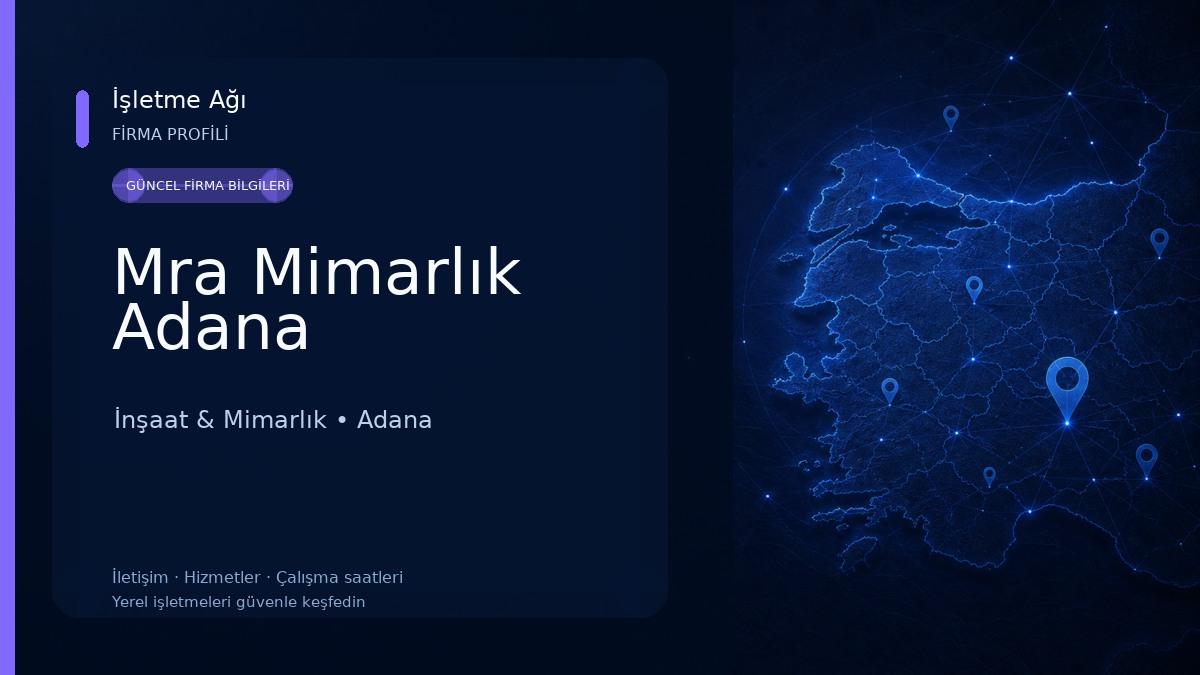 Mra Mimarlık Adana