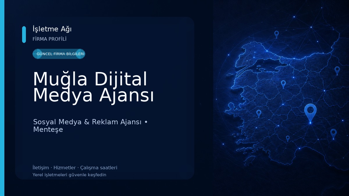 Muğla Dijital Medya Ajansı Sosyal Medya & Reklam Ajansı