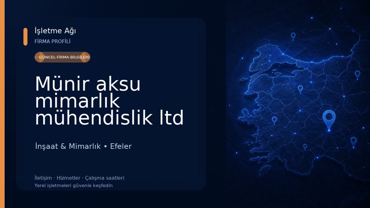 Münir aksu mimarlık mühendislik ltd sti. Mimari proje Statik proje